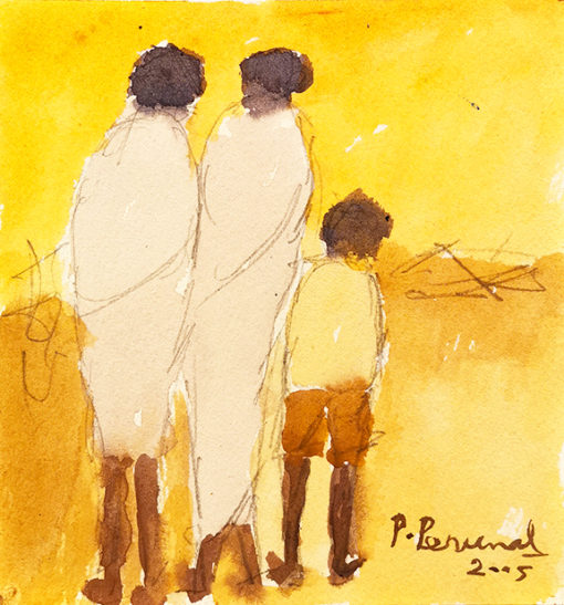 Perumal. P 2005 28x24cm watercolour on paper SGD 80