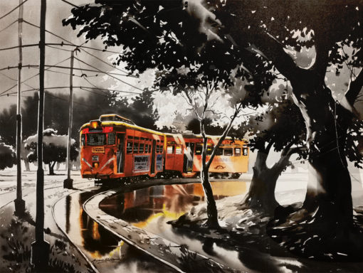 Arpan Bhowmik Acrylic on canvas 100 x 76 cm 2019 SGD 2850 5