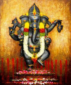 Sivabalan Ganesha 02 Acrylic on canvas 122 x 91 cm SGD 4394