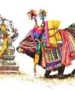 Sivabalan Ganesha 03 Acrylic on canvas 152 x 91 cm SGD 5493 e1597487101400
