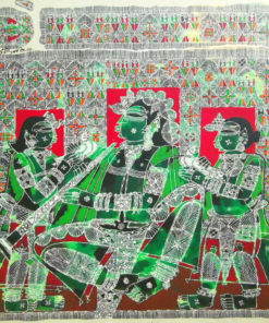 G. Raman Culture 01 2006 Acrylic on canvas 122 x 122 cm SGD 3650