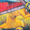 M. Suriamoorthy Kadai Kadu Mixed Media on Canvas 150x84cm 1992 SGD