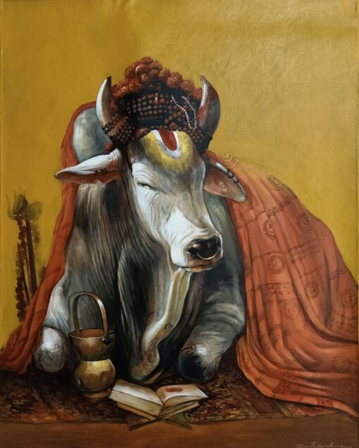 SELECTED Nandi 2021 Acrylic on canvas 48 x 36 inch 120000