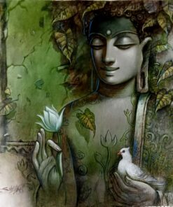 06. Subrata Das Nirvana 91 x 76 cm SGD 2150 ROLLED