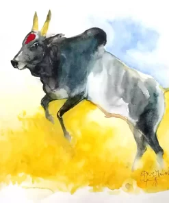 N S Manoharan Bull 011