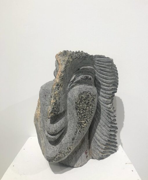 Head Series 009 C. Dakshinamoorthy Granite Stone 29 x 25 x 29 cm 2016 SGD 4600