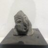 Head Series 030 C. Dakshinamoorthy Granite Stone 20 x 20 x 24 cm 2016 SGD 680 1